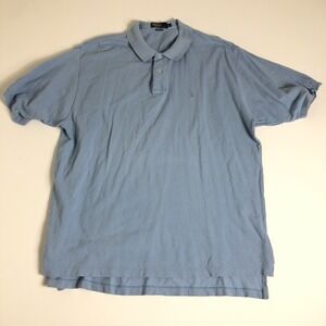 Polo Ralph Lauren Mens Short Sleeve Collared Blue Polo Shirt Size XXL G33